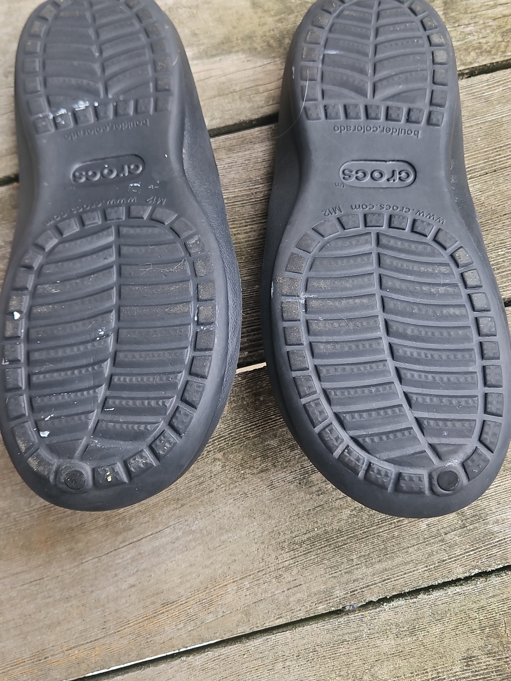 EUC Crocs Swiftwater flip flops - Picture 3 of 4